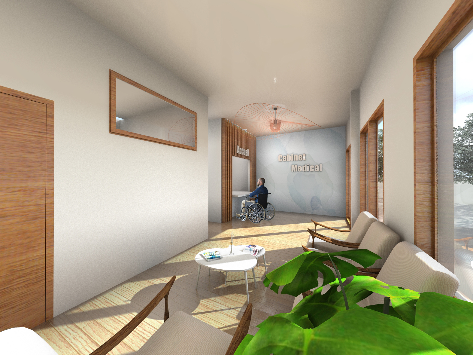 Restructuration commerce en cabinet médical