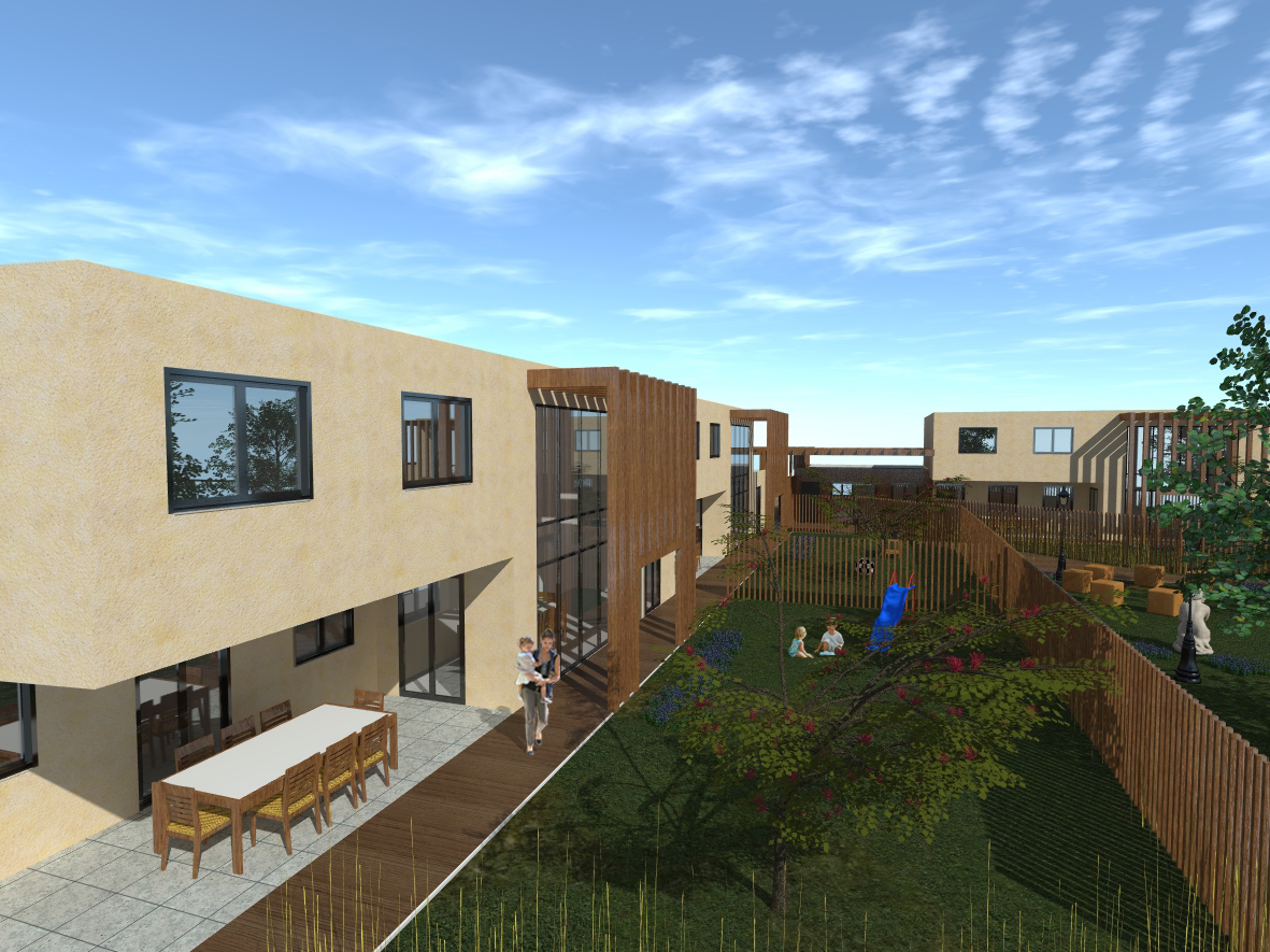 Construction d'un ensemble de logements