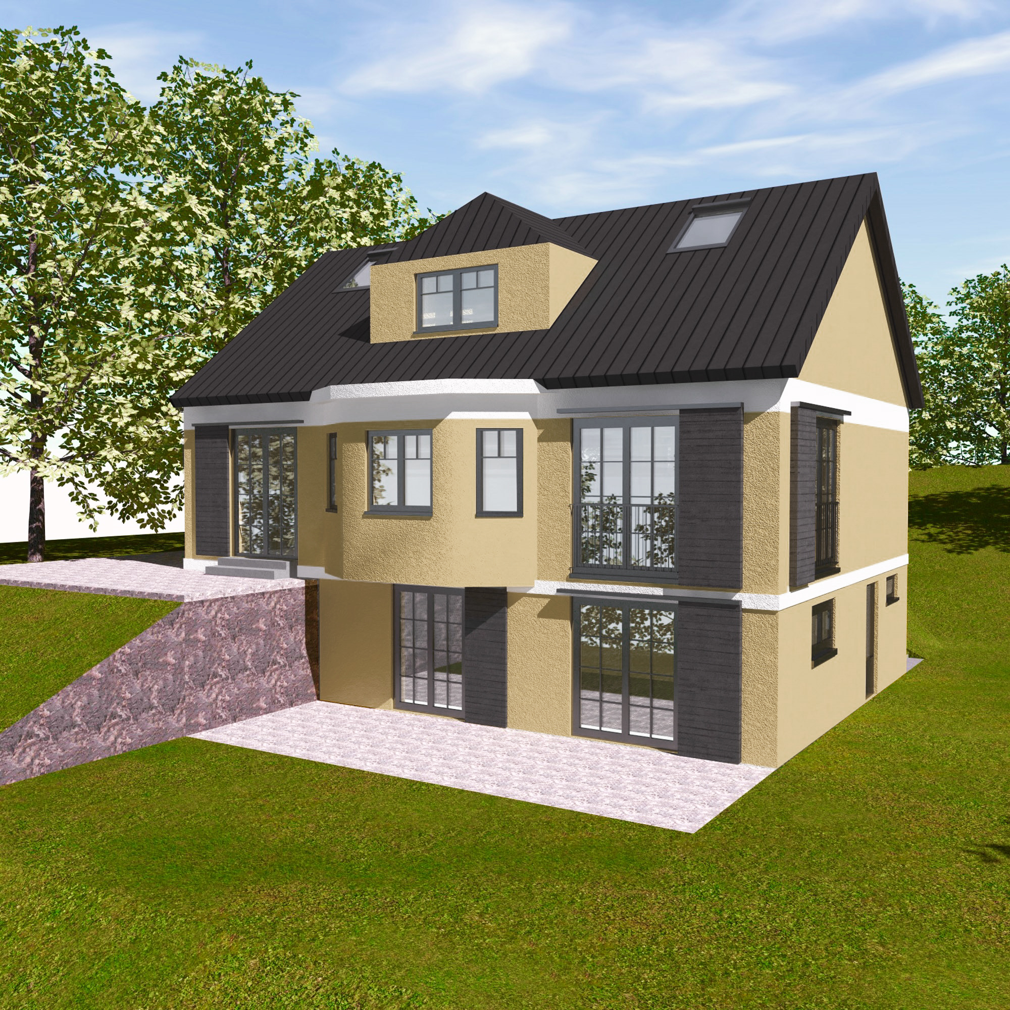 Réhabilitation énergétique d'une maison